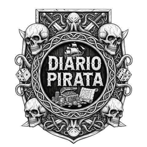 Logo calaveras y dados